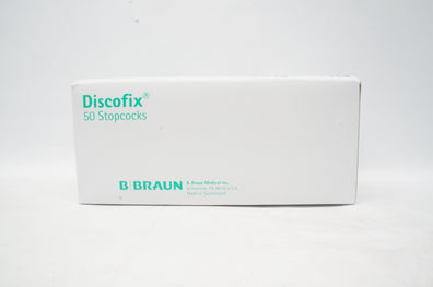 Braun 455991 Discofix 3-Way Stopcock - Box of 50 (x)